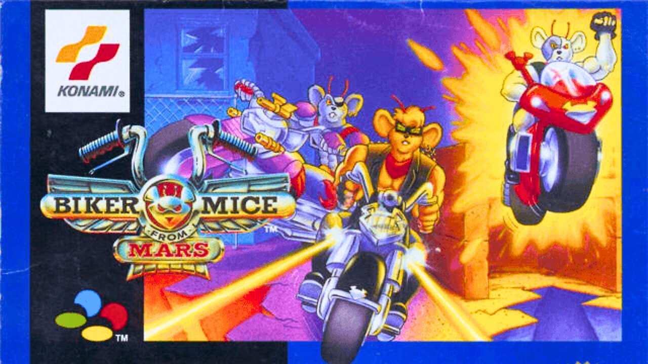Biker Mice from Mars SNES – Classic Arcade Action! 🏍️🐭🔥