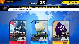 SSBU Online Spectator Mode with Special Characters Quickie 10/29/25 (with Halloween Chars)