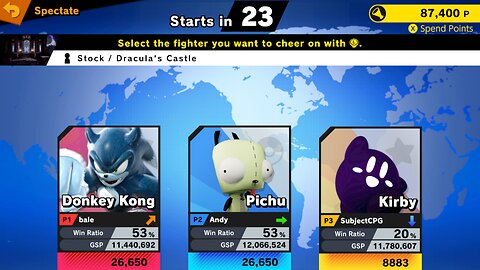 SSBU Online Spectator Mode with Special Characters Quickie 10/29/25 (with Halloween Chars)