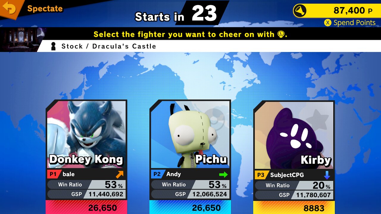 SSBU Online Spectator Mode with Special Characters Quickie 10/29/25 (with Halloween Chars)