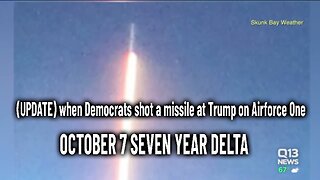 (UPDATE) when Democrats shot a missile at Trump on Airforce One
