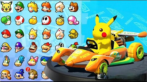 Mario Kart 8 Deluxe - Pikachu Drivers B Dasher MK. 2 in Golden Dash Cup ｜ The Best Racing Game