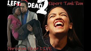 EXPERT Tank Run: L4D2 / CHRISTIAN BATMAN & SUPERMAN TOGETHER LIVE / Left 4 Dead 2