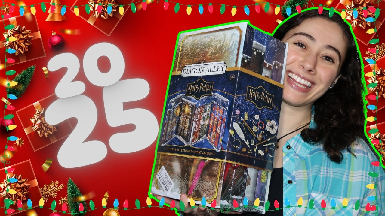 Unboxing The 2025 Diagon Alley Advent Calendar By Carat Shop | Harry Potter