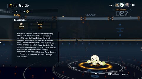 terriermon all digivolution/de-digivolution/profile Digimon Story Time Stranger