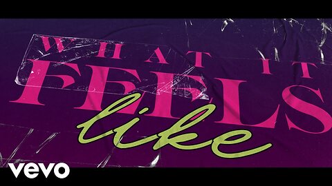 Toby Romeo, YouNotUs - What It Feels Like (Lyric Video)