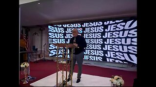 Rev. Dr. Jonathan Hansen at Joy Bringers Church