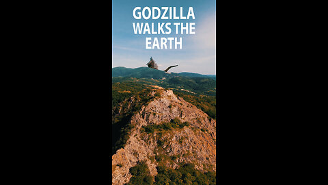 Mega Godzilla walks the Earth