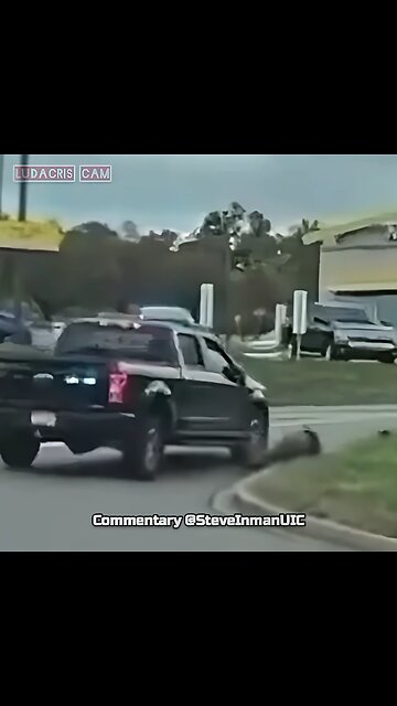 He tried to make a run for it and failed.