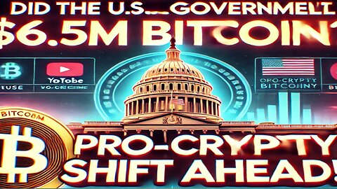 Did the U.S. Government Sell $6.5M Bitcoin? Pro-Crypto Shift Ahead!