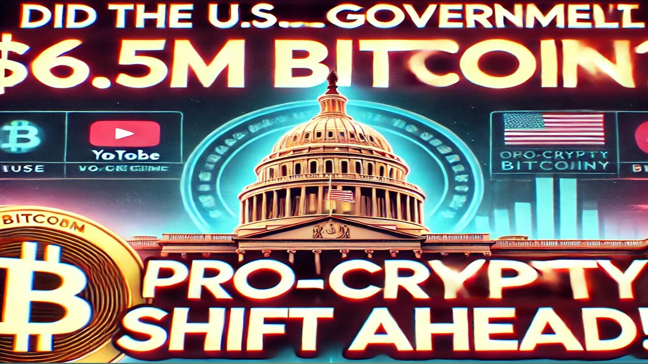 Did the U.S. Government Sell $6.5M Bitcoin? Pro-Crypto Shift Ahead!
