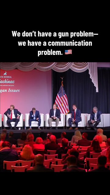 We don’t have a gun problem, we have a communication problem. 🇺🇸