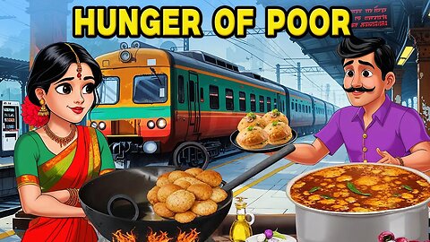 Poor Hungry boy and kachori Seller story