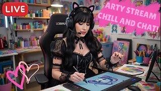 If you watch this stream... means, you're GAWJUS! 😻 [ART + CHILL] !kofi !discord !tea