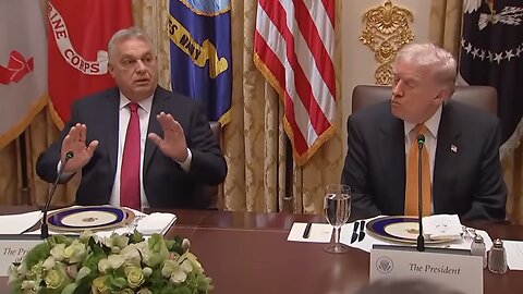 "U.S. Forced Europe Into This War” — Orbán Shocking Remarks at White House