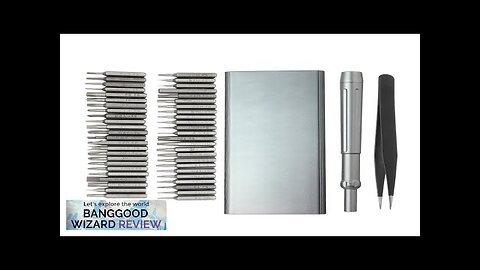 50-In-1 Precision Screwdriver Set Disassembly Tool Repair Mobile Phone Computer Notebook Review