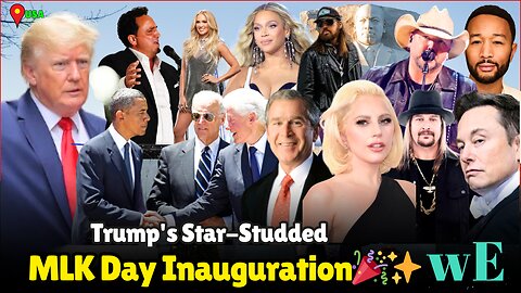 President Trump's MLK Day Inauguration: Star Power, Music Legends, and VIP Guests - WorldEye