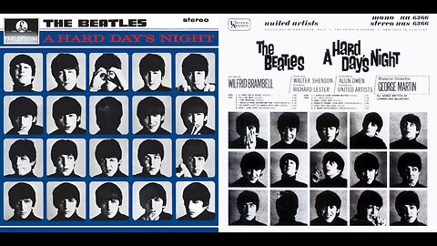 The Beatles — 'A Hard Day's Night' (Full Stereo Album — Vocals)