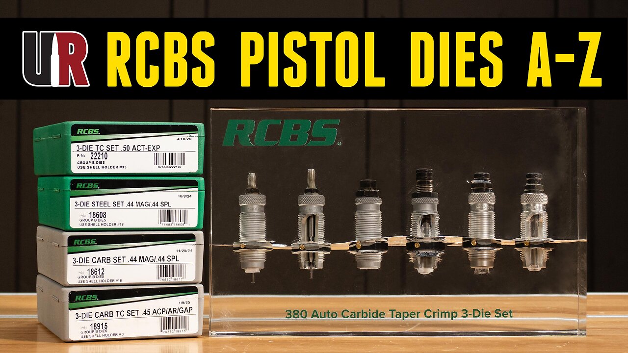 Selecting The Right Dies: RCBS Pistol Dies End-to-End