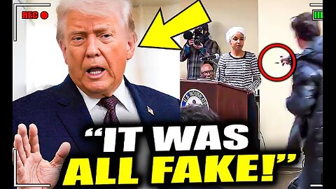 Ilhan Omar LOSES IT As Trump EXPOSES Her ENTIRE PLOT