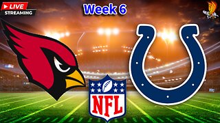 Arizona Cardinals vs Indianapolis Colts: NFL LIVE Week 6 Watch Party and Play by Play