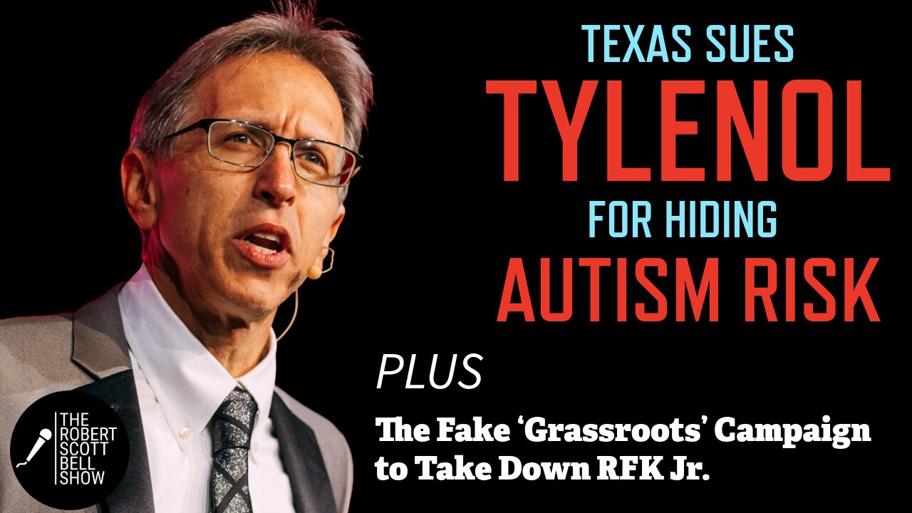 Texas Sues Tylenol, Acetaminophen Risky Behavior, Airlines Pesticides, SNAP Crisis, RFK Astroturf Exposed - The RSB Show 10-29-25