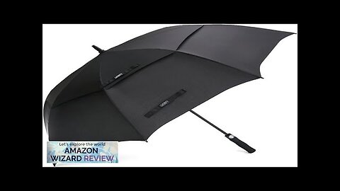 G4Free 47/54/62/68 Inch Automatic Open Golf Umbrella Oversize Extra Large Double Canopy Review