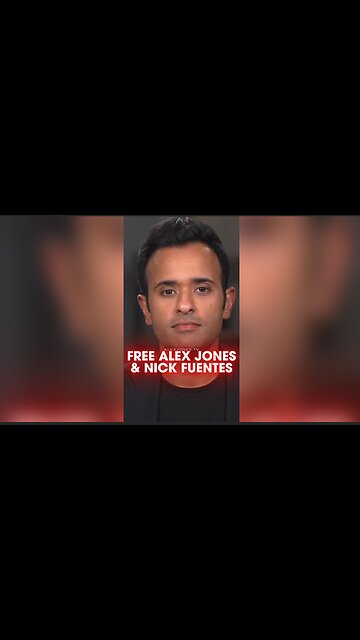 Vivek Sends Message To YouTube: Free Alex Jones & Nick Fuentes