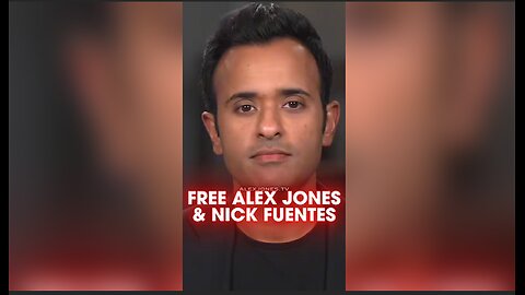 Vivek Sends Message To YouTube: Free Alex Jones & Nick Fuentes