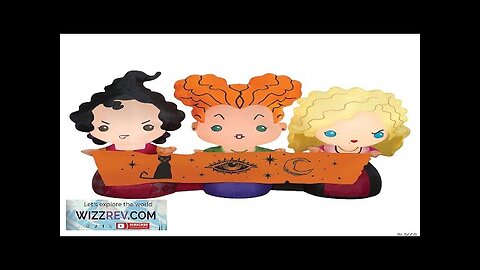 Hocus Pocus Sanderson Sisters Inflatable Yard Decoration Review