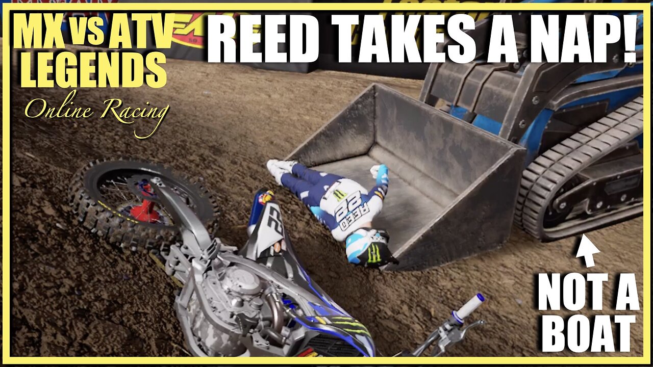 Chad Reed Never Hit the Boat