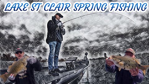 Lake St. Clair Spring Bass Fishing