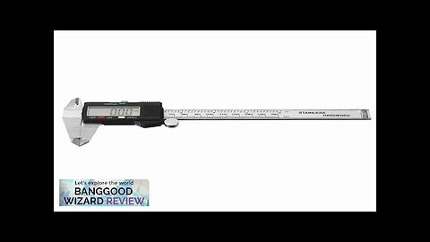 150mm Electronic Digital Vernier Caliper Stainless Steel Vernier Caliper Gauge Woodworking Review