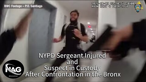 NYPD Sergeant Injured and Suspect in Custody After Confrontation in the Bronx W/TheFactsDude