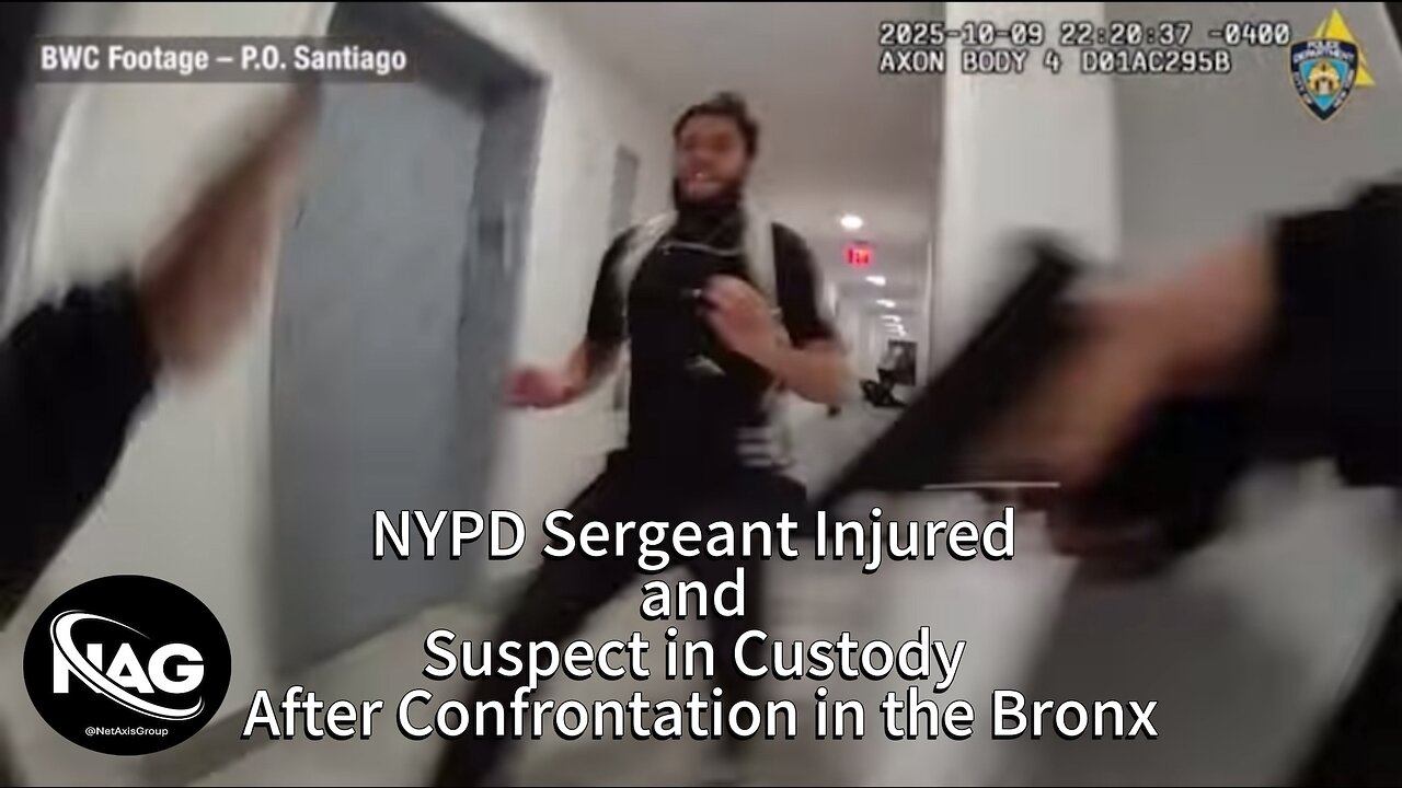 NYPD Sergeant Injured and Suspect in Custody After Confrontation in the Bronx W/TheFactsDude