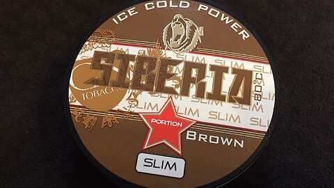 Siberia Brown (Slim Portion) Snus Review