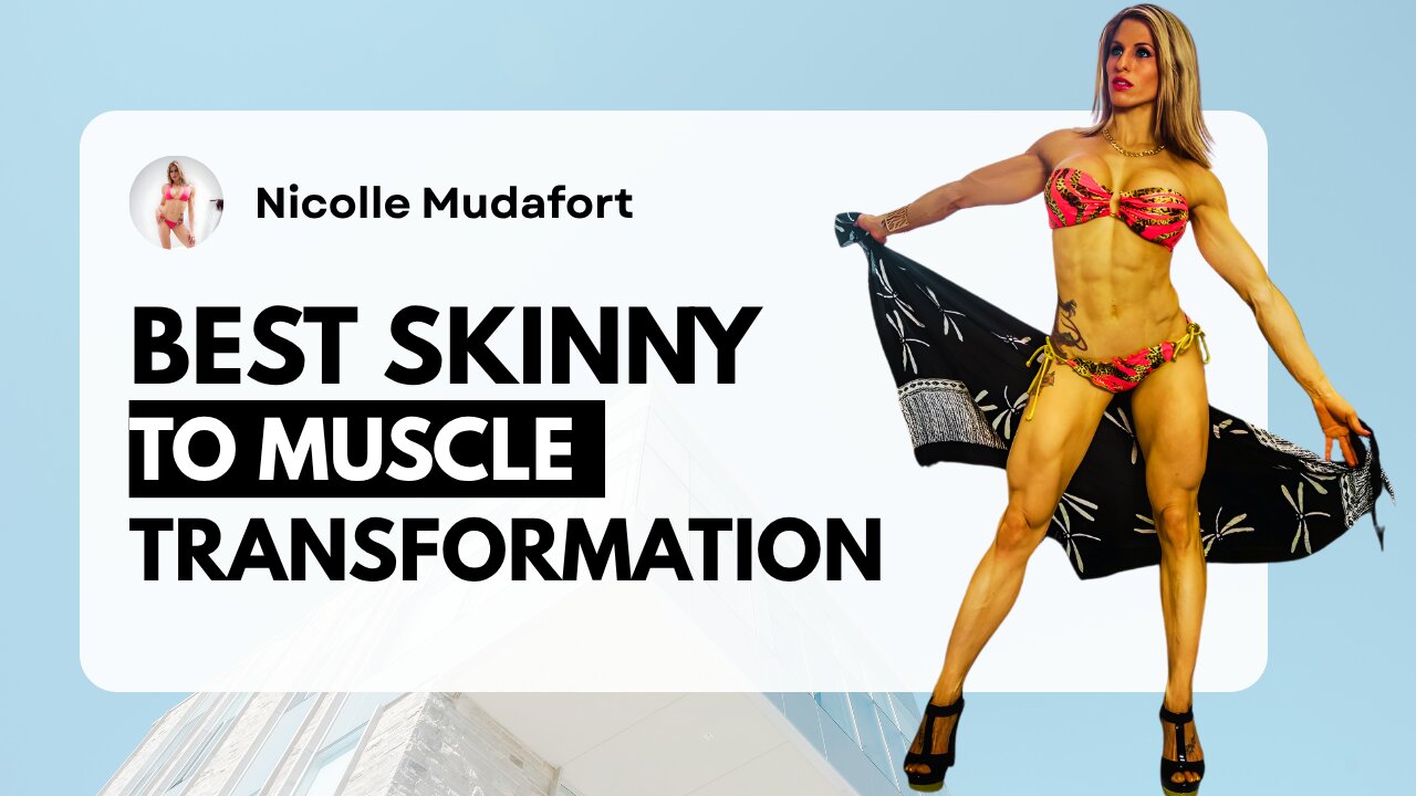 Best Skinny to Muscle Transformation | Nicolle Mudafort – Runner, MMA Fighter & Bodybuilder Journey