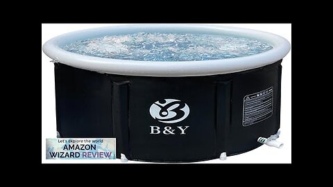 B&Y Ice Bath Tub for Athletes Cold Plunge Tub Portable Bathtub Review