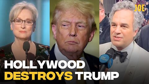 Hollywood actors absolutely destroy Donald Trump at the Golden Globes