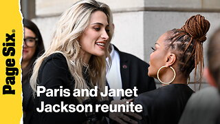 Paris and Janet Jackson reunite at Paris Fashion Week years after rocky relationship rumors