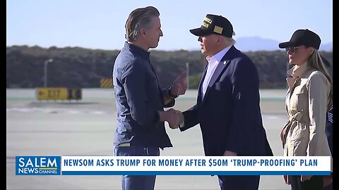 Gov. Newsom Asking President Trump For Money After $50M Plan To ‘Trump-Proof’ California