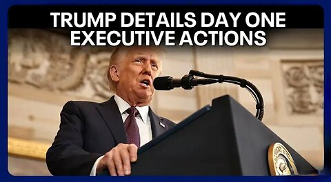 Trump details Day One executive orders: ‘Revolution of common sense’