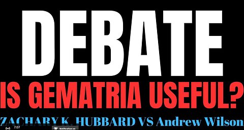 DEBATE | Zachary K. Hubbard vs. Andrew Wilson | Is Gematria Useful or Total BS?