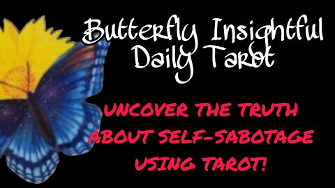 UNCOVER THE TRUTH ABOUT SELF-SABOTAGE USING TAROT! #Tarotreading #tarot #shorts #selfsabotaging