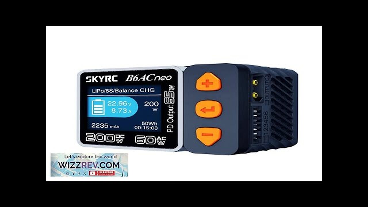 SKYRC B6AC NEO Smart Charger AC 60W DC 200W 10A Battery Balance Review