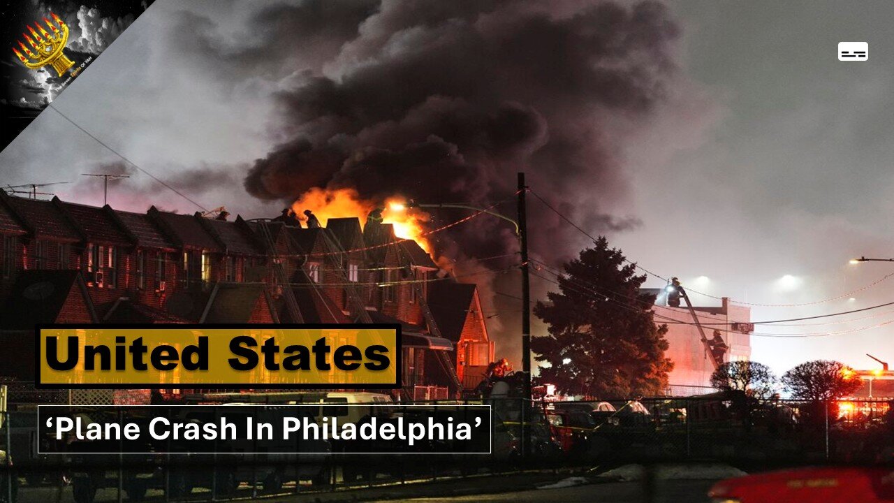 Philadelphia Plane Crash: Medical Jet Carrying Six People Crashes, Setting Homes On Fire.'