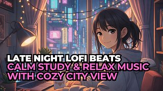 Peaceful Lofi Night | Chill Beats for Focus, Relax & Sleep