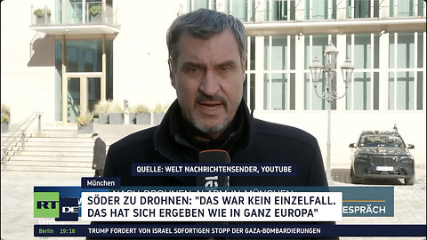 Drohnenalarm in München: Flughafen zeitweise lahmgelegt – Söder beschuldigt Moskau 