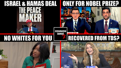Trump’s Israel-Hamas Peace Deal, Hayes’ Nobel Dig, Crockett’s Rural Snub, Kruse’s TDS Recovery