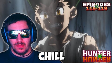 GON NEEDS TO CHILL | Hunter x Hunter: Episodes 115-119 (FIRST TIME REACTION)
